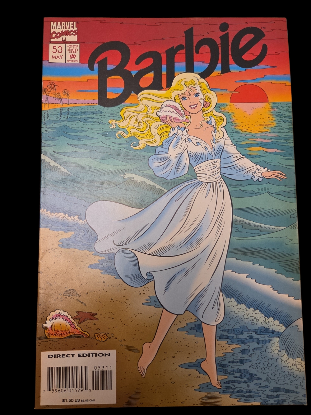 1995 Barbie Marvel Comics Volume #1 Issue #53 Comic Book
